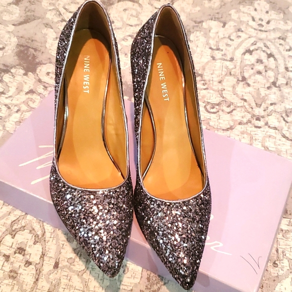 Nine West Shoes - Sparking Silver Nine West Shoes